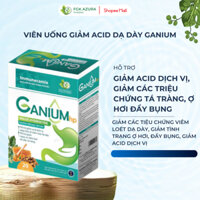 Dạ dày GANIUM - FGK PHARMA, Giúp Giảm Đau Dạ Dày, Tá Tràng, Giảm Axit Dịch Vị, Viêm Loét Dạ Dày 30 Viên/Lọ