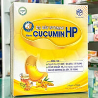 Dạ dày Stomac HP Nano Cucumin- Hỗ trợ bảo vệ niêm mạc dạ dày, tá tràng hộp 24 gói