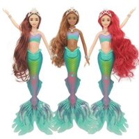 Da Đen Nàng Tiên Cá Búp Bê Kawaii Vật Dụng Thời Trang Tóc Dài Hình Đồ Chơi Trẻ Em Vận Chuyển Nhanh Điều Cho Barbie DIY Trẻ Em Trò Chơi Hiện Tại