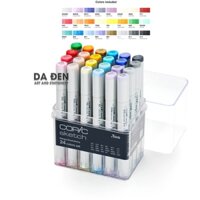 [DA ĐEN - QUẬN 3] Bút Marker Cao Cấp Copic Sketch Manga Illustration 24 Màu (CK-24-MANGA)