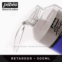 [DA ĐEN - QUẬN 3] Dung Môi Pebeo Thinner Pha Loãng Và Chậm Khô Acrylic 500ml
