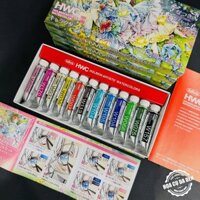 [DA ĐEN - QUẬN 3 ] Màu Nước Holbein Artist 5ml x 12 Màu - Natsuki Selection Limited Edition W497