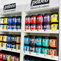 [DA ĐEN - QUẬN 3] P1 - Màu Acrylic Pebeo 500ml Hủ Cao Cấp