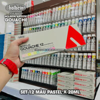 [DA ĐEN - QUẬN 3] Set 5/12/14/18/24 Màu 20ml ~ Màu Acrylic Gouache Holbein