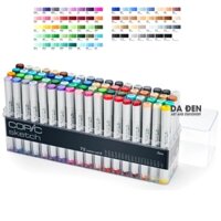 [DA ĐEN] Set B - Bút Marker Cao Cấp Copic Sketch 72 Màu (SK-72B)