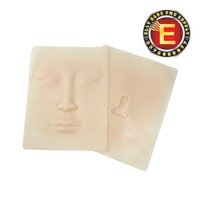 Da Giả Có Khuôn Mặt 3D Silicon Loại Tốt Có Lỗ Mũi Tập Phun Xăm Điêu Khắc