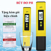 ĐÃ HIỆU CHỈNH-Bút đo pH dụng cụ kiểm tra độ mặn chua, phèn, kiểm soát độ axit của nước uống, ao (bể) cá