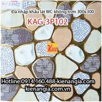 Đá lát WC,trang trí cao cấp 300x300 KAG-3P102