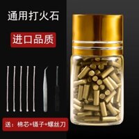 Đá Lửa Thông Dụng, Bật Lửa Dầu Hỏa, Hạt Đá Lửa Mềm, Siêu Mềm, Phụ Kiện Bật Lửa Đá Lửa