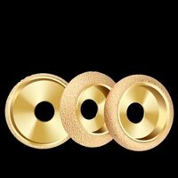 Đá mài cạnh đá hàn Đầu mài kim cương Máy mài góc Đầu nấm hàn La Mã Cột hình bán nguyệt Đĩa mài bánh xe song song lưỡi mài gỗ Đá mài