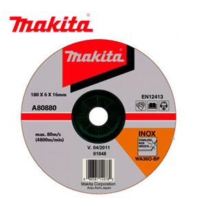 Đá mài cho inox Makita A-80880, 180 x 6 x 22.2mm