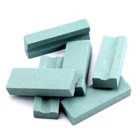 Đá Mài Dao 2 Mặt Mịn Cacbua Silic 320 Màu Xanh Kích Thước 10x20x65mm Nặng 19g