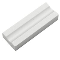 Đá Mài Dao 2 Mặt Mịn Corundum Màu Trắng  Kích Thước 22x55mm Nặng 22g