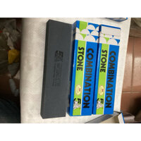 Đá mài dao Thái Lan hộp xanh có 2 mặt màu thôi và mịn kích thước 25x50x200 chất lượng tốt mài dao ,kéo,kìm