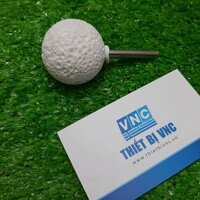 Đá mài lốp san hô trắng 40mm gắn máy mài cốt 6mm