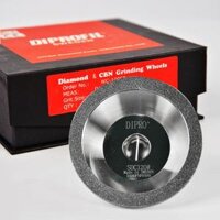 đá mài xếp Loại bát mạ điện đa năng máy mài dao mài bánh xe mạ điện kim cương loại bát song song thép vonfram hợp kim kim cương 100/125 đá mài tròn đá mài lưỡi cưa Đá mài