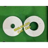 Đá máy xay bột gạo nước, đỗ tương, Cặp đá máy xay bột gạo nước đường kính 14cm