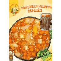 Đá Me Hạt Dẻo Rim Đác, Thạch Dừa, Khóm Đậm Đặc (Tặng Kèm Đậu Phộng) , Đặc Sản Miền Tây Dì 7
