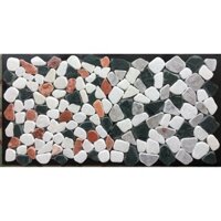 Đá mosaic rung đập - mosaic đá tự nhiên - sỏi rung ốp tường trang trí - đá trang trí nghệ thuật