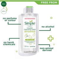 (DA MỤN) NƯỚC TẨY TRANG SIMPLE MICELLAR CLEANSING WATER