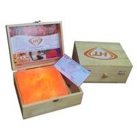 Đá Muối Ngâm Chân, Đèn Đá Muối Massage Chân Mặt Cong Cao Cấp Dùng Trong Gia Đình Hoặc Spa