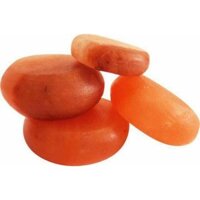 Đá muối viên tròn. Trang trí tô đèn đá muối.