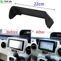 Đa Năng 22cm Chống chói, Car Dash Radio Sun Shade GPS Navigation Hood Cap Cover