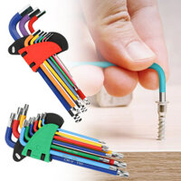 Đa Năng Allen Bộ Chìa Khóa Chống Trơn Trượt Bóng Dài Đầu Lục Giác Cờ Lê Bộ Cờ Lê Cho Xe Sửa Chữa Xe Đạp