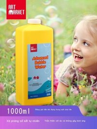 [Đa Năng] ART MARKET Súng bắn bong bóng trẻ em, nước bong bóng nhiều màu sắc, đồ chơi vòng bong bón