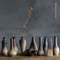 [Đa Năng] Bình sứ Zen, gốm giả củi trang trí đồ dùng trang trí phòng khách, bình hoa pothos sáng tạ