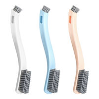 ✨✨Đa Năng Đôi Hiệu Quả Dài Tay Ban Bàn Chải Đầu Bàn Chải Giày Hộ Gia Đình Bàn Chải Giặt Tre Chuan Máy Giặt Giày Chuyên Dụng Lông Cứng 25.2.28-2