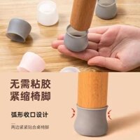 Đa Năng Ghế Chân Miếng Lót Bảo Vệ Phân Chống Mài Mòn Silicon Dày Miếng Lót Bàn Ghế Chân Chống Trơn Trượt Tắt Tiếng Bao jt3.17