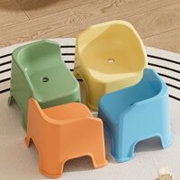 [Đa Năng] Ghế đẩu nhỏ cho trẻ em, ghế ăn cho bé, ghế tựa lưng, ghế đẩu nhỏ tại nhà, ghế cầu vồng, g