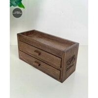 [ĐÀ NẴNG] Khay gỗ đa năng 3 tầng đựng đũa, muỗng, gia vị cho nhà hàng, quán ăn - XƯỞNG LUXI DECOR