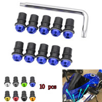 Đa Năng M5 (5mm) Bu Lông Xe Máy Vít Kính Chắn Gió Bộ Dành Cho Suzuki GSXR GSX-R 600 750 1000 K1 K2 K3 K4 K5 K6 K7 K8 K9 K11