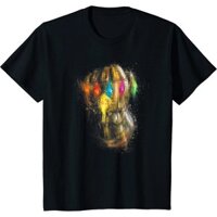 Đa năng Marvel Avengers: Endgame Thanos Infinity Gauntlet Áo thun thời trang giản dị tay ngắn cổ tròn phong cách Hàn Quốc 875953