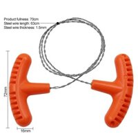 Đa Năng Mini Bỏ Túi Cưa Dây Thép Không Gỉ Vẽ Tay Dây Cưa Cắm Trại Ngoài Trời Thiết Bị Cưa