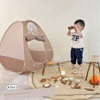 [Đa Năng] Ngoại Thương Mô Phỏng Trong Nhà Lều Cắm Trại Ngoài Trời Trẻ Em Nhà Chơi Đồ Chơi Dã Ngoại