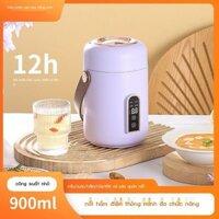 [Đa Năng] Nồi hầm điện mini đa năng, nồi hầm gia đình nhỏ, nồi hầm điện cầm tay, cháo, súp, cốc hầm