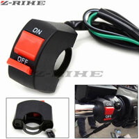 Đa Năng Tay Lái Xe Máy Sương Mù Công Tắc ON-OFF Nút Công Tắc 12V Cho U5 U7 Đèn LED Đầu Thiên Thần Mắt Ánh Sáng
