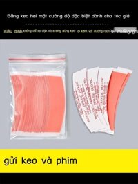 [Đa Năng] Tóc giả phim sinh học keo 2 mặt cố định miếng dán dính traceless vô hình dán phát hành lạ