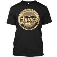 Đa Năng Tự Làm Tee Xu Hướng Thiết Lập Quincy Nơi Câu Chuyện Của Tôi Bắt Đầu - Đó Là Áo Hanes Không Thẻ 152960