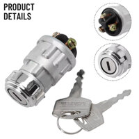 Đa Năng Xe Thuyền 12V 3 Vị Trí Đánh Lửa ON-OFF Bắt Đầu Đánh Lửa Khóa W / 2Key Đánh Lửa Chìa Khóa Xe Máy Khởi Động Công Tắc