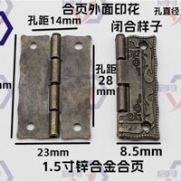 Đa Năng Xoay Dày Inch Hợp Kim Kẽm Bản Lề In Bản Lề Hộp Gỗ Bản Lề Hộp Quà Tặng Bản Lề Bản Lề