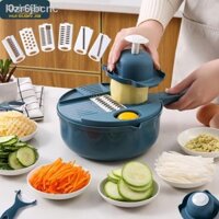 [Đa Năng]Máy cắt rau củ đa chức năng, dụng cụ củ, bào khoai tây, cà rốt, bào, sợi, lát