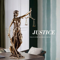 [Đa Năng]Nữ thần Công lý Themis Archimedes Tượng Điêu khắc Văn phòng Luật sư Nghiên cứu Cân bằng Đồ