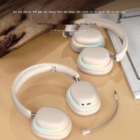 [Đa Năng]Tai nghe chụp tai Sony có Mic và đèn RGB thích hợp Tai nghe có dây cho máy tính/ điện thoạ