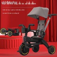 [Đa Năng]Xe đạp ba bánh trẻ em mới 1-3-5 tuổi xe đạp trẻ em xe đẩy em bé đôi xe đồ chơi lớn