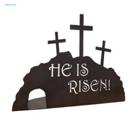 Da * Ngôi Mộ Trống Trang Trí Bàn Ký Hiệu Trang Trí Mộc Mạc Bằng Gỗ Phục Sinh Bảng Hiệu Ông Là Risen Trang Trí Cho Văn Phòng Tại Nhà Trang Trí Trung Tâm