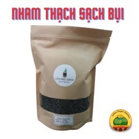 Đá nham thạch đen hoặc đỏ size 3-6mm  Lava đen đỏ  Đá Scoria đá rải mặt xương rồng sen đá, lithops - Đen,500 g